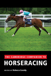 Couverture de l’ouvrage The Cambridge Companion to Horseracing