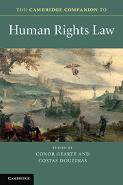 Cover of the book The Cambridge Companion to Human Rights Law