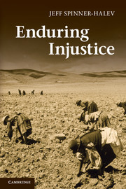 Couverture de l’ouvrage Enduring Injustice