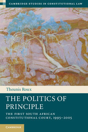 Couverture de l’ouvrage The Politics of Principle