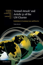 Cover of the book 'Armed Attack' and Article 51 of the UN Charter