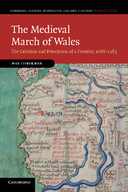 Couverture de l’ouvrage The Medieval March of Wales