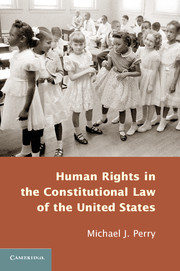 Couverture de l’ouvrage Human Rights in the Constitutional Law of the United States