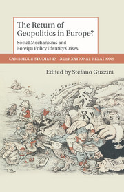 Cover of the book The Return of Geopolitics in Europe?