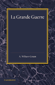 Cover of the book La Grande Guerre