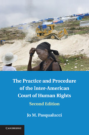 Couverture de l’ouvrage The Practice and Procedure of the Inter-American Court of Human Rights