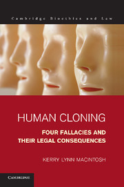 Couverture de l’ouvrage Human Cloning