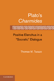Couverture de l’ouvrage Plato’s Charmides