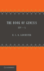Cover of the book The Book of Genesis 25–50