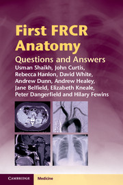 Cover of the book First FRCR Anatomy