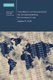 Couverture de l’ouvrage The Multilateralization of International Investment Law