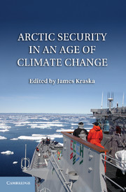 Cover of the book Arctic Security in an Age of Climate Change