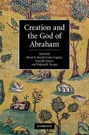 Cover of the book Creation and the God of Abraham