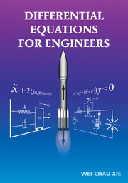 Couverture de l’ouvrage Differential Equations for Engineers