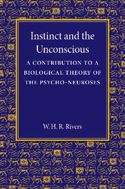 Couverture de l’ouvrage Instinct and the Unconscious