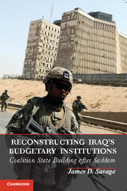 Couverture de l’ouvrage Reconstructing Iraq's Budgetary Institutions