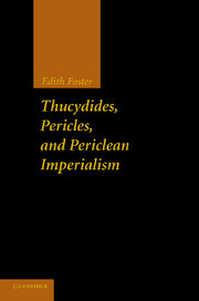 Cover of the book Thucydides, Pericles, and Periclean Imperialism