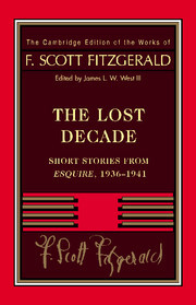 Cover of the book Fitzgerald: The Lost Decade