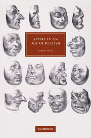 Cover of the book Satire in an Age of Realism