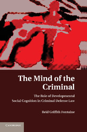 Couverture de l’ouvrage The Mind of the Criminal