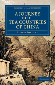 Couverture de l’ouvrage A Journey to the Tea Countries of China