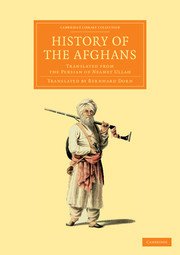Couverture de l’ouvrage History of the Afghans