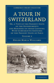 Couverture de l’ouvrage A Tour in Switzerland