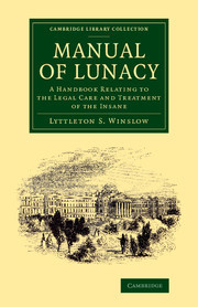 Cover of the book Manual of Lunacy