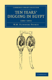 Couverture de l’ouvrage Ten Years' Digging in Egypt