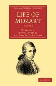 Cover of the book Life of Mozart: Volume 3