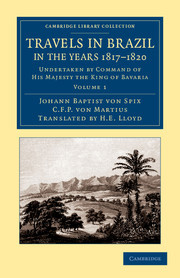 Cover of the book Travels in Brazil, in the Years 1817–1820