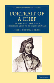 Couverture de l’ouvrage Portrait of a Chef