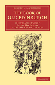 Couverture de l’ouvrage The Book of Old Edinburgh