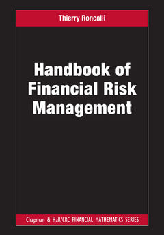 Couverture de l’ouvrage Handbook of Financial Risk Management