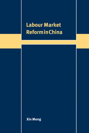 Couverture de l’ouvrage Labour Market Reform in China