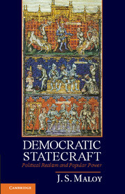 Couverture de l’ouvrage Democratic Statecraft