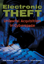 Couverture de l’ouvrage Electronic Theft