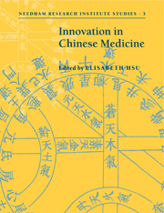 Couverture de l’ouvrage Innovation in Chinese Medicine