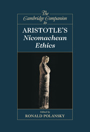 Couverture de l’ouvrage The Cambridge Companion to Aristotle's Nicomachean Ethics