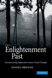 Couverture de l’ouvrage The Enlightenment Past
