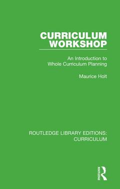 Couverture de l’ouvrage Curriculum Workshop
