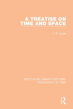 Couverture de l’ouvrage A Treatise on Time and Space