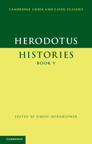 Couverture de l’ouvrage Herodotus: Histories Book V