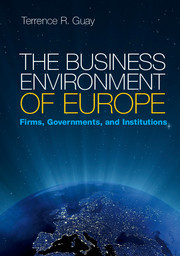 Couverture de l’ouvrage The Business Environment of Europe