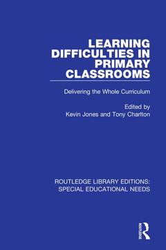 Couverture de l’ouvrage Learning Difficulties in Primary Classrooms