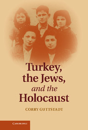 Couverture de l’ouvrage Turkey, the Jews, and the Holocaust