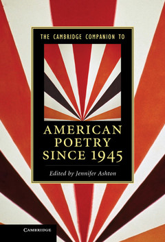 Couverture de l’ouvrage The Cambridge Companion to American Poetry since 1945