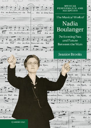 Couverture de l’ouvrage The Musical Work of Nadia Boulanger