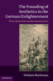 Couverture de l’ouvrage The Founding of Aesthetics in the German Enlightenment