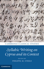 Couverture de l’ouvrage Syllabic Writing on Cyprus and its Context